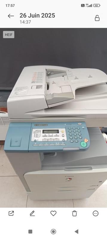 Photocopieuse Canon type professionnel  beschikbaar voor biedingen