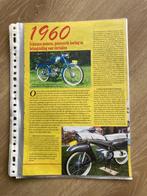 Unieke Map met documentatie nieuwe brommers 1960 -61-62-63, Fietsen en Brommers, Handleidingen en Instructieboekjes, Verzenden