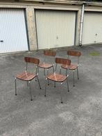 Lot de 4 chaises vintage en Formica, Gebruikt