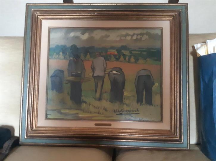 schilderij Achiel Van Sassenbrouck, Antiek en Kunst, Kunst | Schilderijen | Klassiek, Ophalen