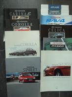 Brochures Toyota Daihatsu corolla carina celica applaudissem, Comme neuf, Enlèvement ou Envoi, Toyota