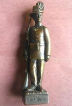Carabinier belge signé Ch. Tytgat bronze par galvanoplastie, Envoi, Armée de terre, Objet d'art