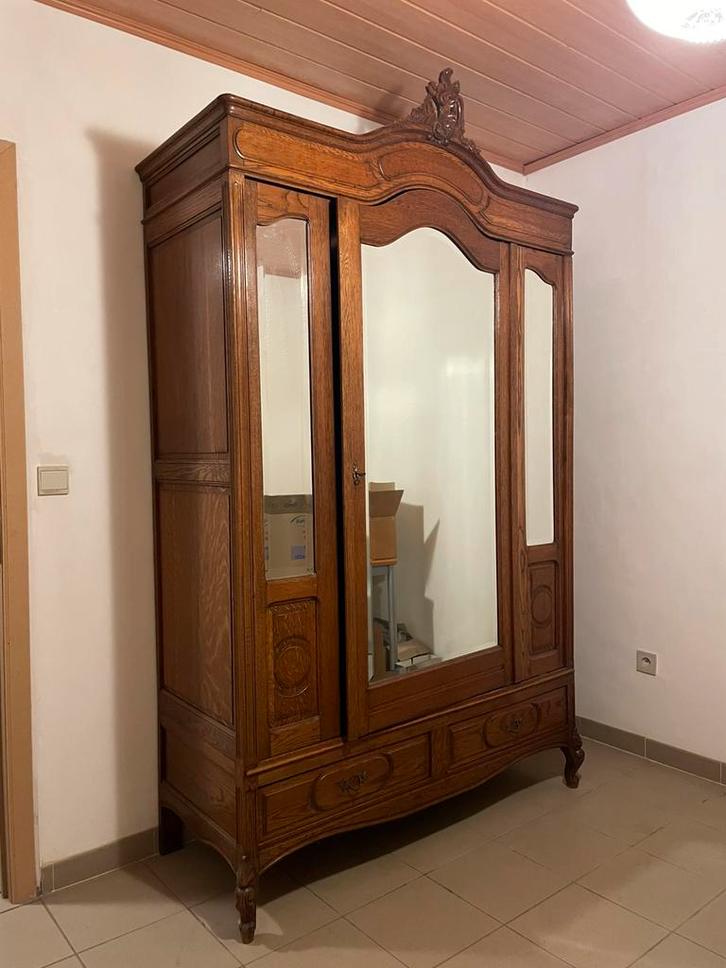 Belle armoire Jugendstil ancienne, Antiquités & Art, Antiquités | Meubles | Armoires, Enlèvement