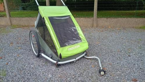 fietskar Croozer kid for 2, Fietsen en Brommers, Fietsaccessoires | Aanhangwagens en Karren, Gebruikt, Kinderkar, Opvouwbaar, Ophalen