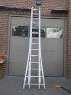 Hoge ladder in 2 delen, Doe-het-zelf en Bouw, Ladders en Trappen, Ophalen, Ladder