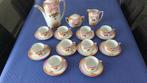10 delig koffie servies in porselein., Antiek en Kunst, Antiek | Servies compleet, Ophalen