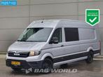 MAN TGE 3.180 Automaat L5H3 Dubbele Cabine Airco Cruise Came, Auto's, Bestelwagens en Lichte vracht, Stof, Euro 6, 4 cilinders