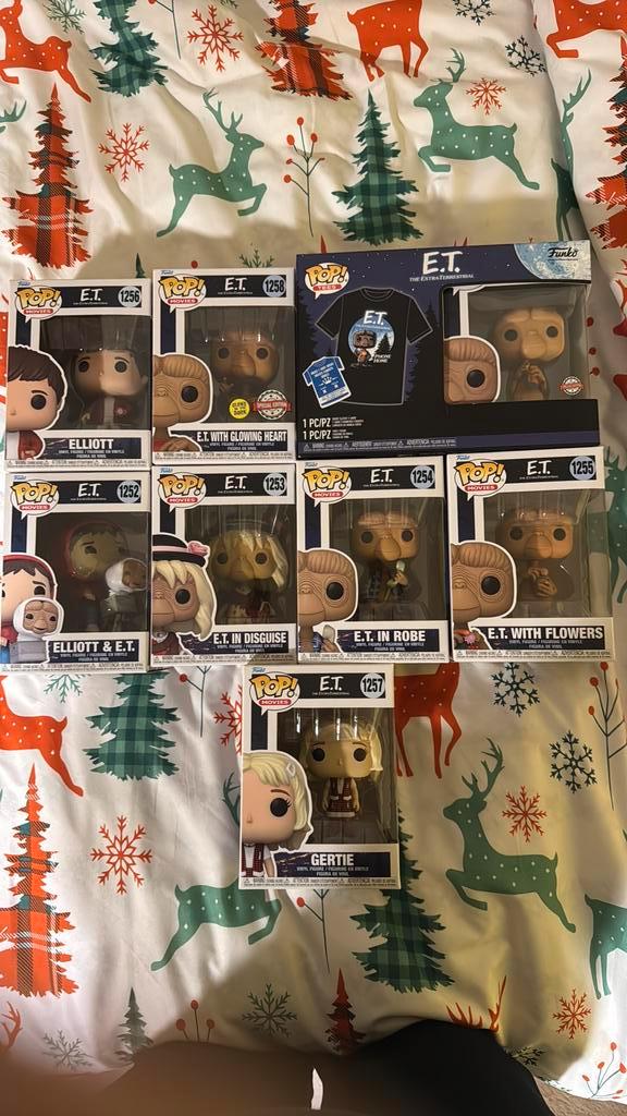 E.T, la collection funko pop extraterrestre, Collections, Jouets miniatures, Comme neuf, Enlèvement ou Envoi