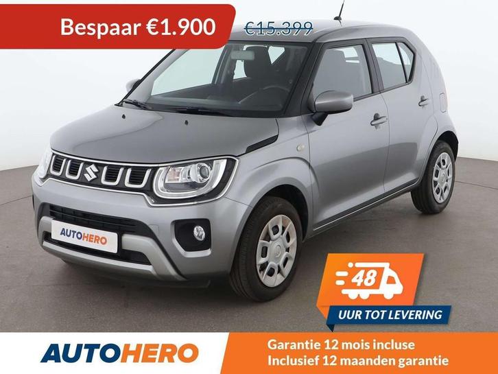 Suzuki Ignis 1.2 DualJet Mild-Hybrid Club (bj 2022), Auto's, Suzuki, Te koop, Ignis, ABS, Airbags, Airconditioning, Bluetooth