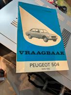 Manuel d'atelier Peugeot 504, Enlèvement ou Envoi, Peugeot