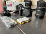 Canon EOS 500D EF-S 18-55 IS kit, Reflex miroir, Canon, Utilisé, Enlèvement ou Envoi