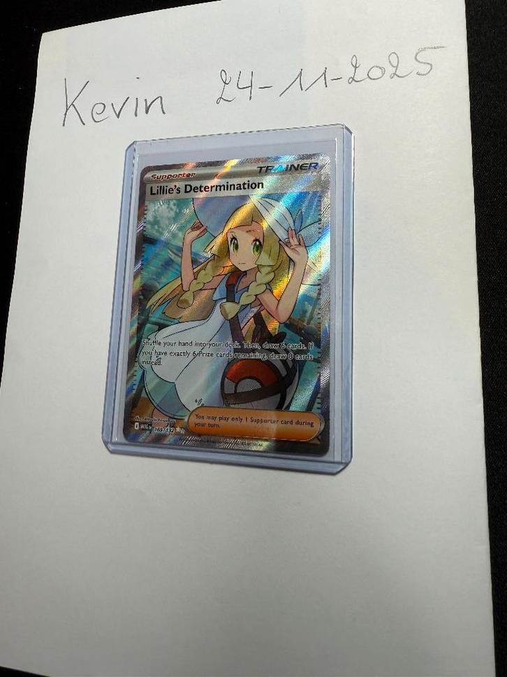 Pokémon Lillie's Determination (MEG 169) Mega Evolution EN, Hobby en Vrije tijd, Verzamelkaartspellen | Pokémon, Zo goed als nieuw