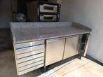 pizza oven 6x2 Diamond, deegmenger, koelwerkbank, Ophalen