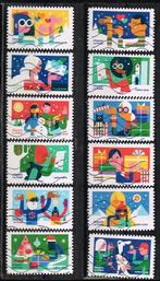 Postzegels uit Frankrijk - K 3979 - verbinden, Verzenden, Gestempeld