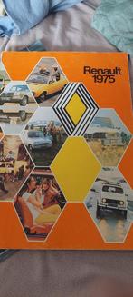 Renault 1975, Boeken, Auto's | Folders en Tijdschriften, Ophalen of Verzenden, Zo goed als nieuw, Renault