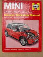 Mini Haynes Owners Workshop Manual 2001-2005, Auto diversen, Handleidingen en Instructieboekjes, Ophalen of Verzenden