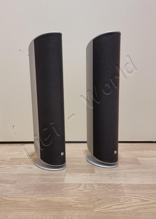 Kef HTS 5001.2 speakers set (zilvergrijs), Audio, Tv en Foto, Luidsprekerboxen, Zo goed als nieuw, Front, Rear of Stereo speakers