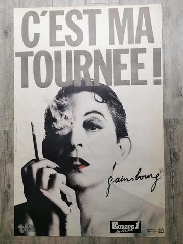 GAINSBOURG - PARIJS CASINO - 78/120 CM beschikbaar voor biedingen