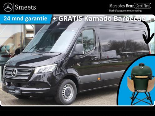 Mercedes-Benz Sprinter 319 L2H2 PRO LED 3.5T TREKHAAK, Auto's, Bestelwagens en Lichte vracht, Bedrijf, Te koop, Used 1. Bestelwagens met ervaring.