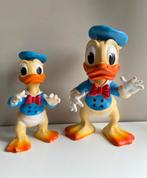 Vintage Jaren ‘60 Disney Donald Duck Rubber Figuur, Comme neuf, Donald Duck, Enlèvement ou Envoi