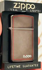 Aansteker Zippo Slim 1991 aansteker, Verzamelen, Gebruikt, Aansteker