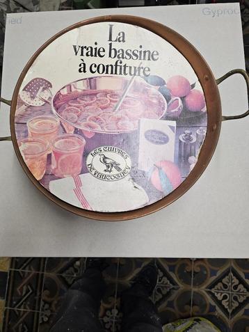Marmite à confiture en cuivre NEUVE beschikbaar voor biedingen