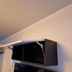 Moderne 2 delige tv kast, Huis en Inrichting, Kasten |Televisiemeubels, Ophalen, Zo goed als nieuw, Glas