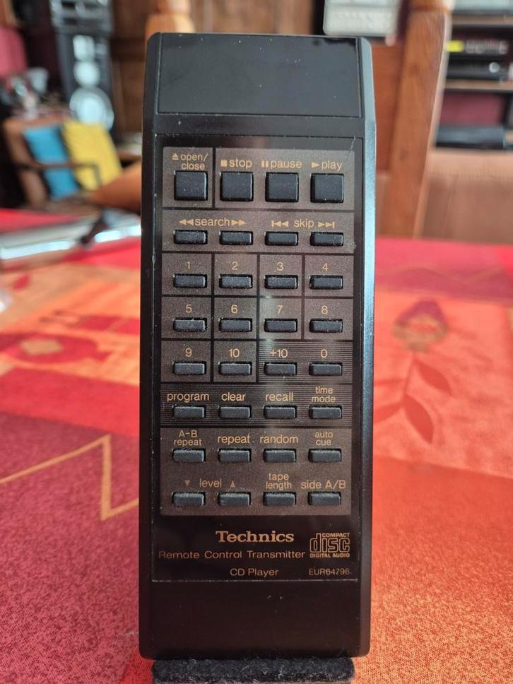 Technics CD-afstandsbediening Toon beschrijving bedankt, Audio, Tv en Foto, Afstandsbedieningen, Zo goed als nieuw, Origineel