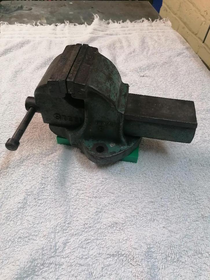 Stalen klem, Doe-het-zelf en Bouw, Gereedschap | Handgereedschap, Gebruikt, Ophalen of Verzenden