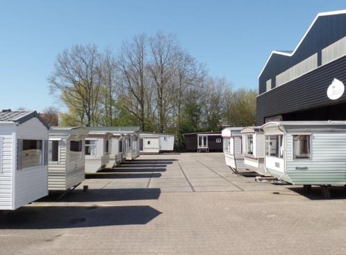 Compacte stacaravans en chalets geschikt voor kleinere kavel, Caravans en Kamperen, Stacaravans, tot en met 6, Ophalen