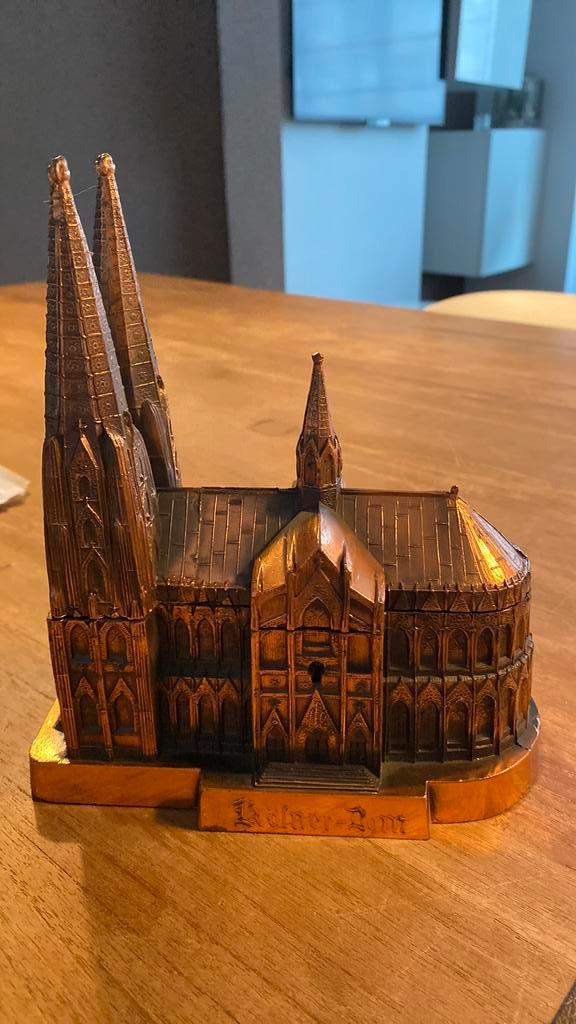 Vintage Koln Dom muziekdoos, Verzamelen, Beelden en Beeldjes, Zo goed als nieuw, Ophalen of Verzenden