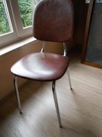 keukenstoel, Huis en Inrichting, Stoelen, Ophalen, Bruin, Vier, Metaal