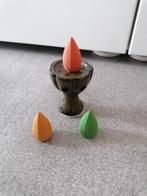Mini brûle encens 4 cm de haut neuf avec 3 encens, Comme neuf, Enlèvement ou Envoi