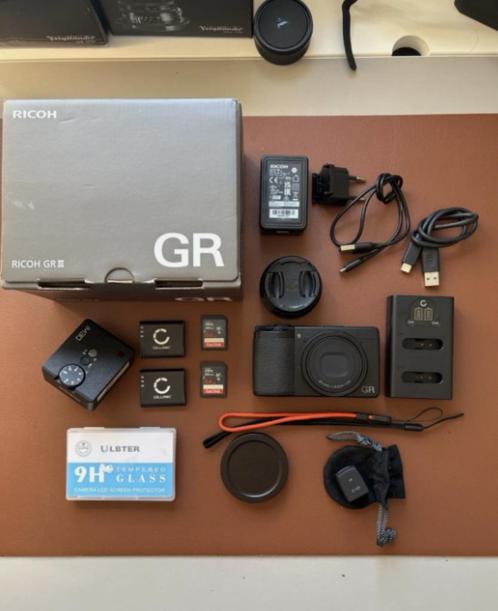 Ricoh Gr III R02010 compacte digitale camera zwart, Audio, Tv en Foto, Fotocamera's Digitaal, Refurbished, Compact, Overige Merken