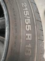 215/55r18 continental 50€ per stuk mét montage 21555r18, Ophalen of Verzenden, Zo goed als nieuw