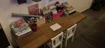 Kindertafel en 2 stoeltjes, Ophalen, Gebruikt