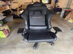 DXracer Iron Series bureaustoel, Huis en Inrichting, Bureaustoelen, Ophalen, Gebruikt, Zwart, Bureaustoel