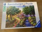 Cottage au bord de la rivière - Ravensburger, Enlèvement ou Envoi, 500 à 1500 pièces, Utilisé, Puzzle