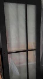 STEEL LOOK deur zwart NIEUW 73cm, Doe-het-zelf en Bouw, Deuren en Vliegenramen, Ophalen, Minder dan 80 cm, Binnendeur, Nieuw