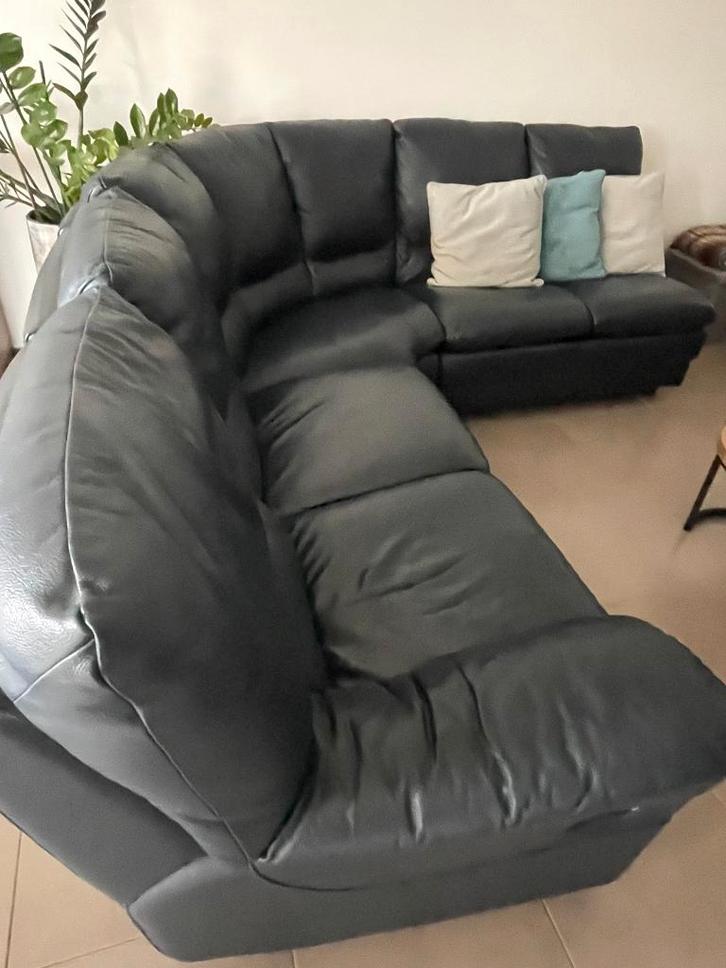 Siège de luxe (6) cuir italien durable Comme neuf, Maison & Meubles, Canapés | Sofas & Chaises Longues, Comme neuf, Autres dimensions