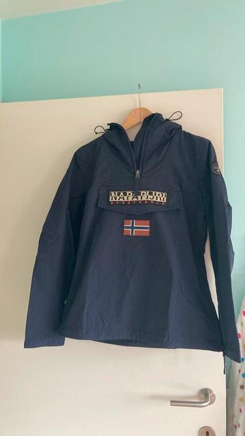 Veste d'été bleu foncé Napapijri, Enlèvement ou Envoi, Comme neuf, Napapijri, Bleu