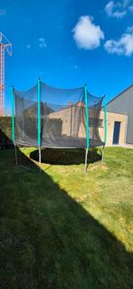360 cm de diamètre, avec filet, escalier et bord de protecti, Enlèvement, Utilisé