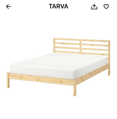 Bed en matras gloednieuw! Ideaal voor studentenkot ‍, Huis en Inrichting, Slaapkamer | Bedden, Nieuw, Tweepersoons, 140 cm, 200 cm