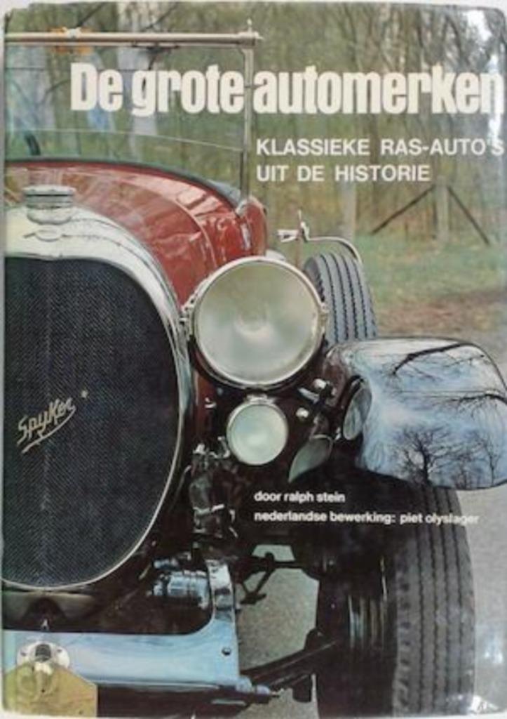 De grote automerken. Klassieke ras-auto's uit de historie, Algemeen, Ophalen of Verzenden, Zo goed als nieuw, Ralph Stein