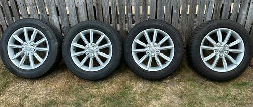 Mooie origonal 17” audi velgen 235/55/17 banden, Auto-onderdelen, Banden en Velgen, Band(en), Winterbanden, 17 inch, 235 mm, Personenwagen