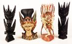 Art Asiatique - 4 statues de Garuda - Bali Indonésie, Antiquités & Art, Enlèvement ou Envoi