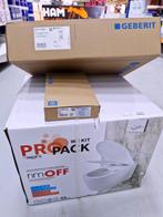 GEBERIT WC-PAKKET COMPLET, Doe-het-zelf en Bouw, Ophalen, Nieuw, Toilet