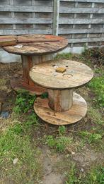 6x Haspels - houte bobijn, Tuin en Terras, Ophalen, Zo goed als nieuw