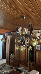 Luster Gewei Hertengewei Lusters, Huis en Inrichting, Lampen | Kroonluchters, Ophalen, Zo goed als nieuw
