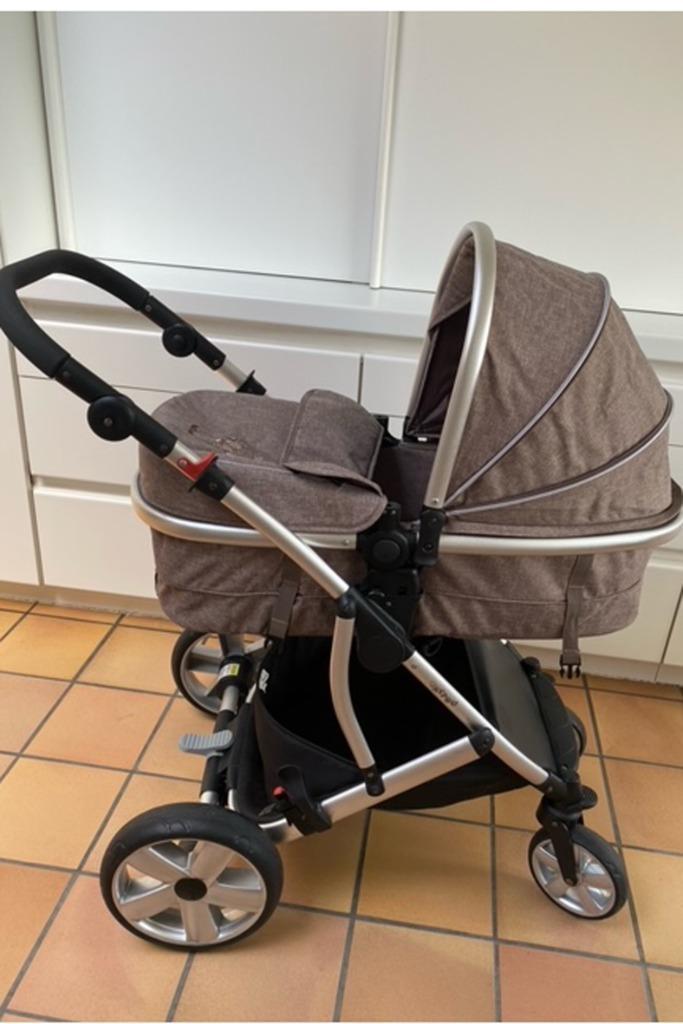 complete set Nattou  kinderwagen, reiswieg, maxi-cosi...., Kinderen en Baby's, Kinderwagens en Combinaties, Gebruikt, Kinderwagen